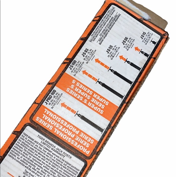Tiger Brand Jack Post J-S-36 Super S Series - Picture 8 of 9